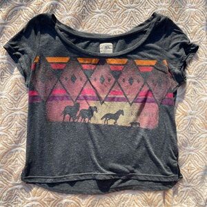 American Eagle Vintage T crop top
